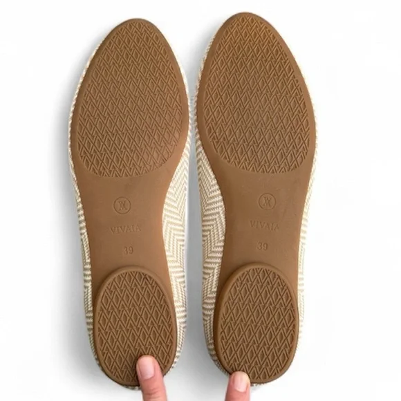 VIVAIA Almond-Toe Ballet Flats (Tamia 2.0) Size 39 - Picture 9 of 14